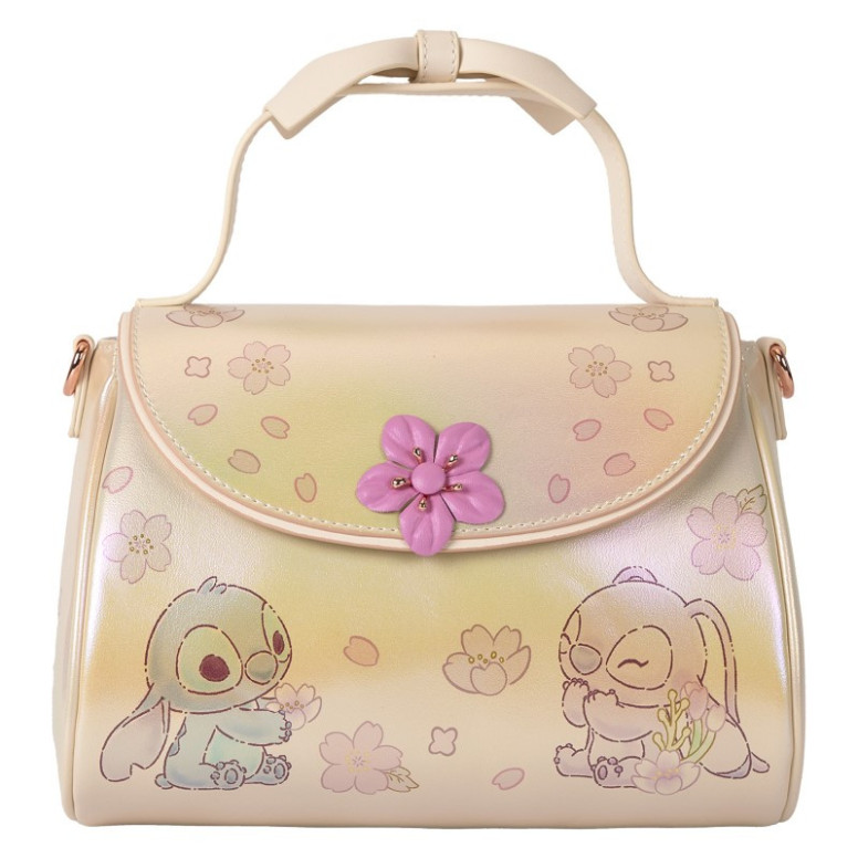 Disney Lilo & Stitch - Loungefly Cute Stitch Handbag (bow handle)