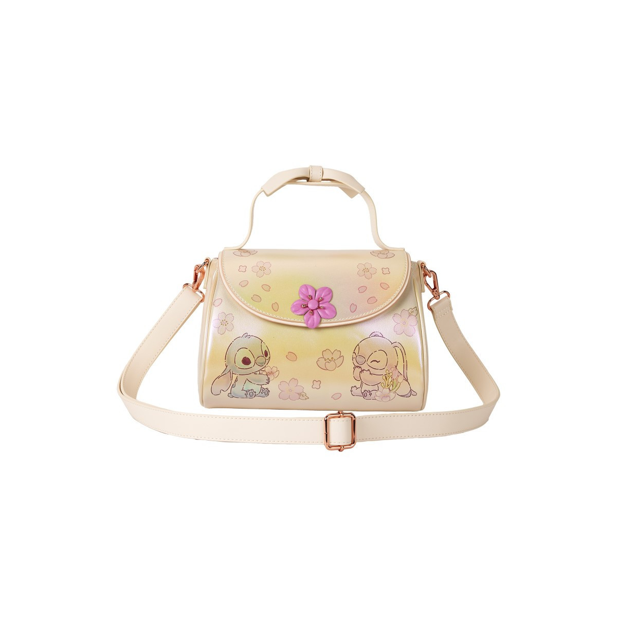 Disney Lilo & Stitch - Loungefly Cute Stitch Handbag (bow handle)