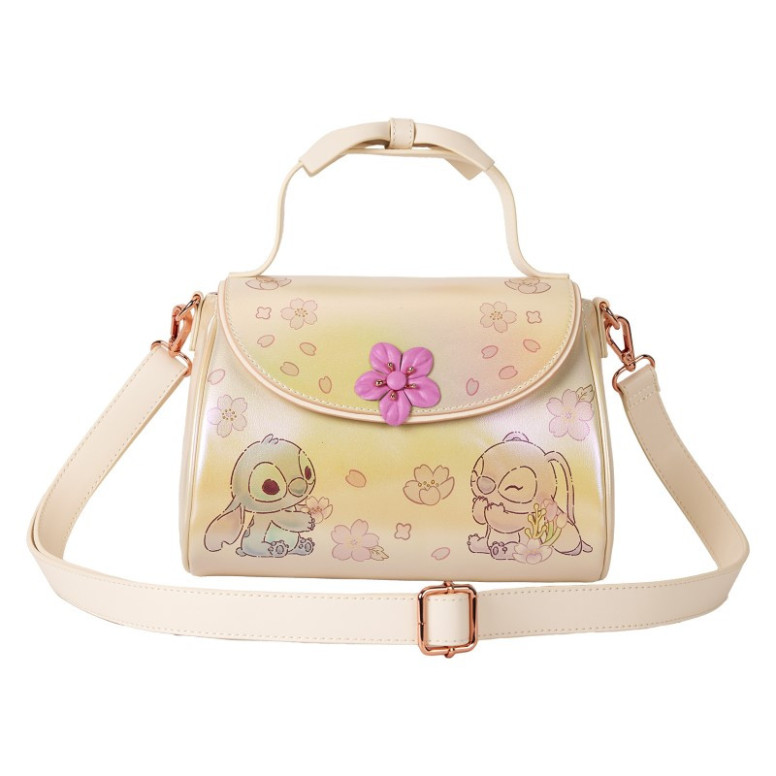 Disney Lilo & Stitch - Loungefly Cute Stitch Handbag (bow handle)