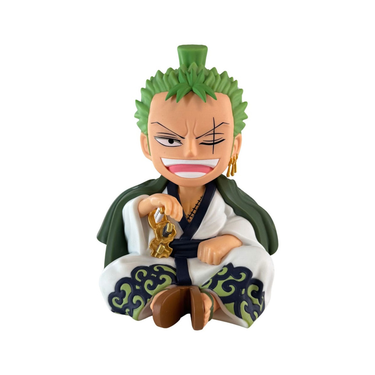 Plastoy - Zorojuro Piggy Bank - One Piece Figurine
