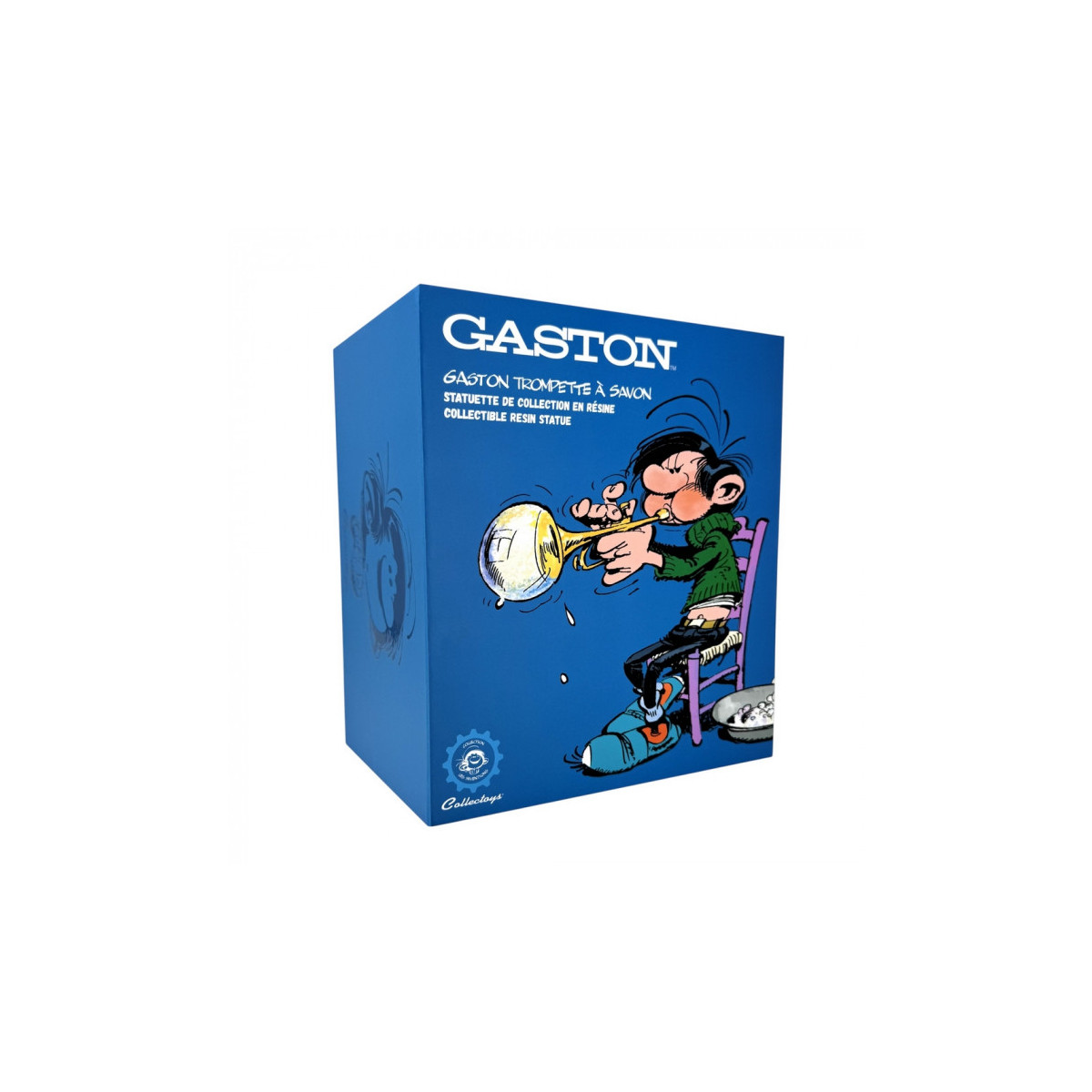Plastoy Gaston Lagaffe - Gaston Lagaffe, soap bubble trumpet