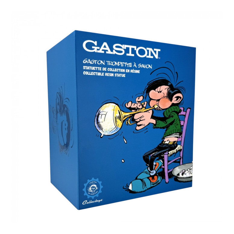 Plastoy Gaston Lagaffe - Gaston Lagaffe, soap bubble trumpet