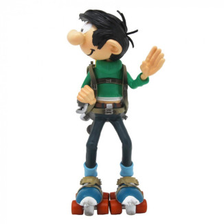 Plastoy Gaston Lagaffe - Gaston Lagaffe, engine on roller skates