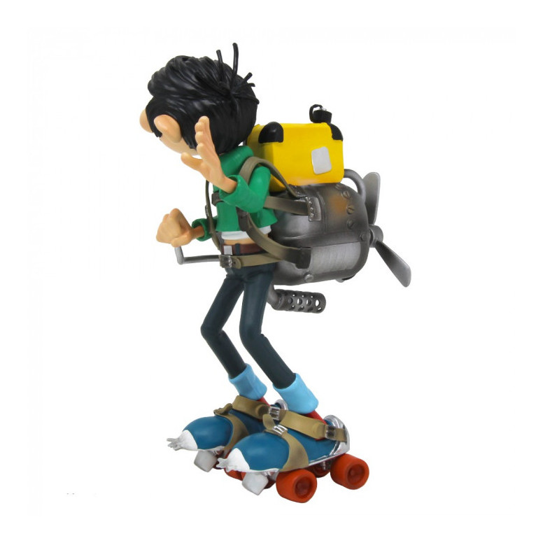 Plastoy Gaston Lagaffe - Gaston Lagaffe, engine on roller skates