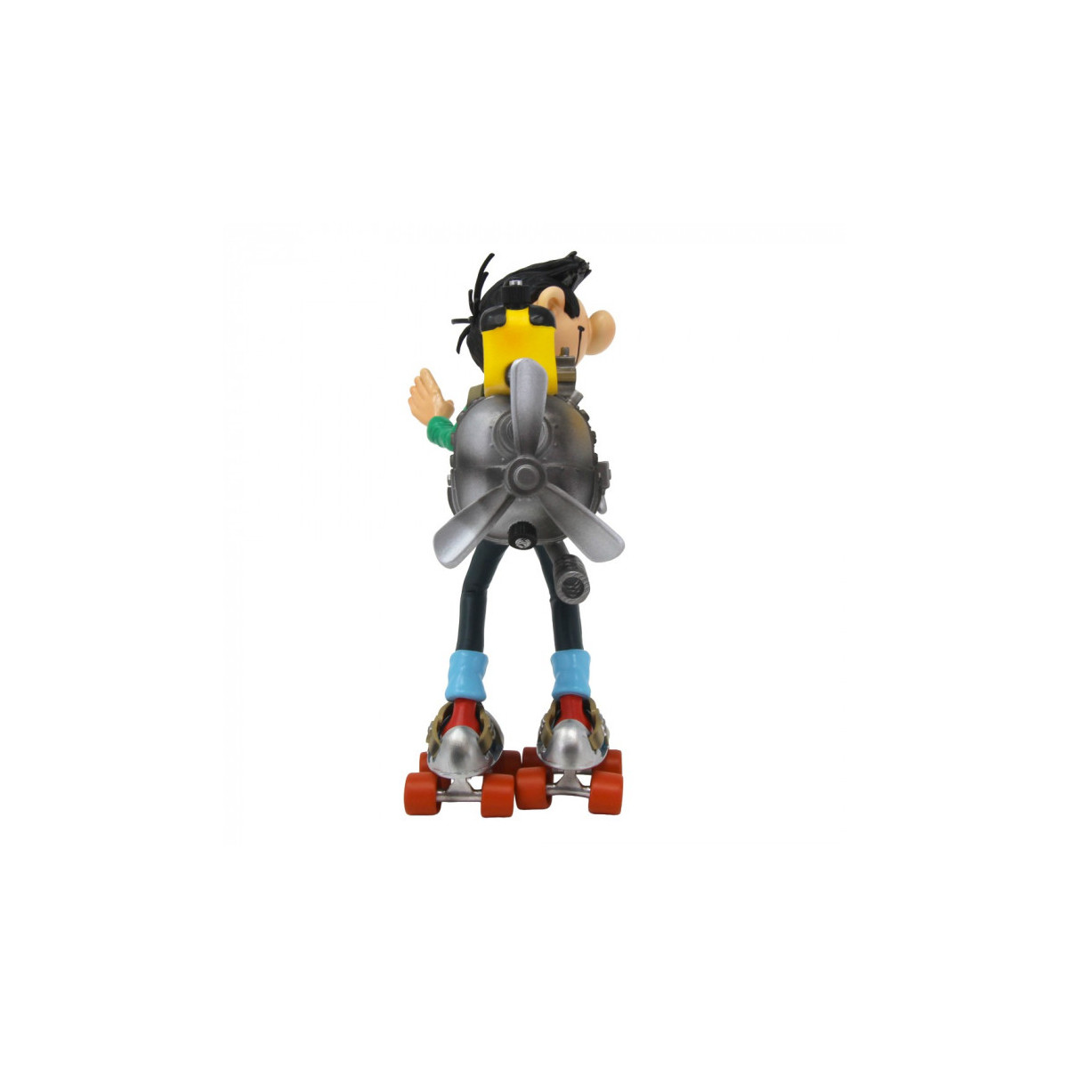Plastoy Gaston Lagaffe - Gaston Lagaffe, engine on roller skates