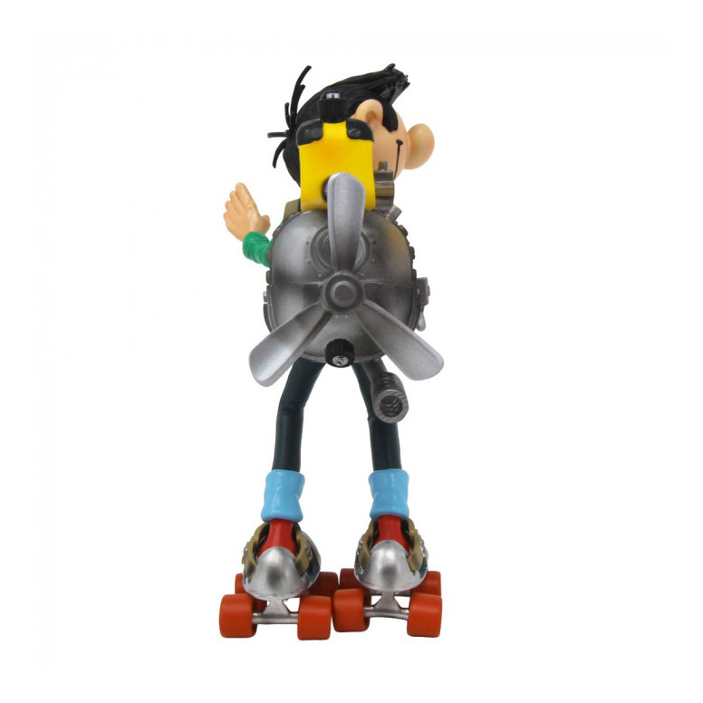 Plastoy Gaston Lagaffe - Gaston Lagaffe, engine on roller skates