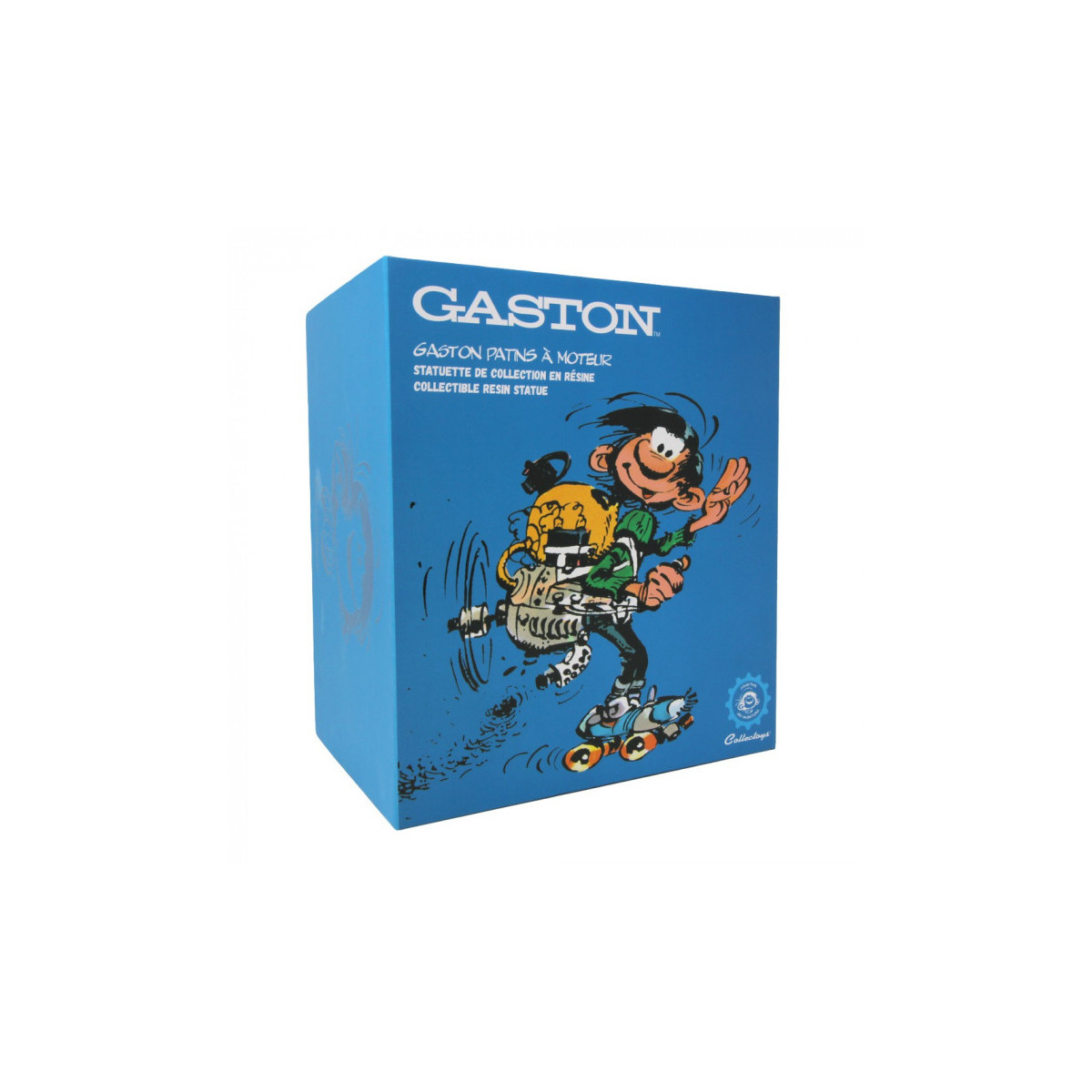 Plastoy Gaston Lagaffe - Gaston Lagaffe, engine on roller skates