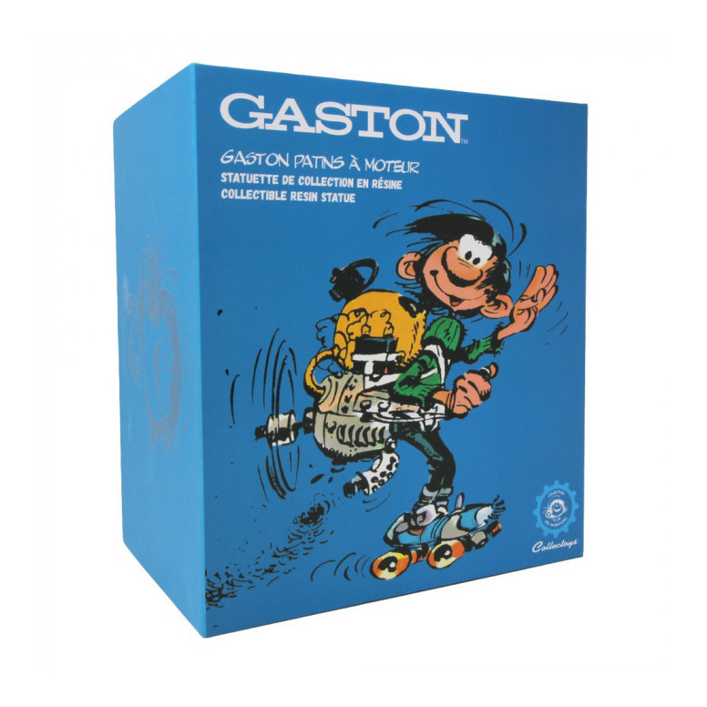 Plastoy Gaston Lagaffe - Gaston Lagaffe, engine on roller skates