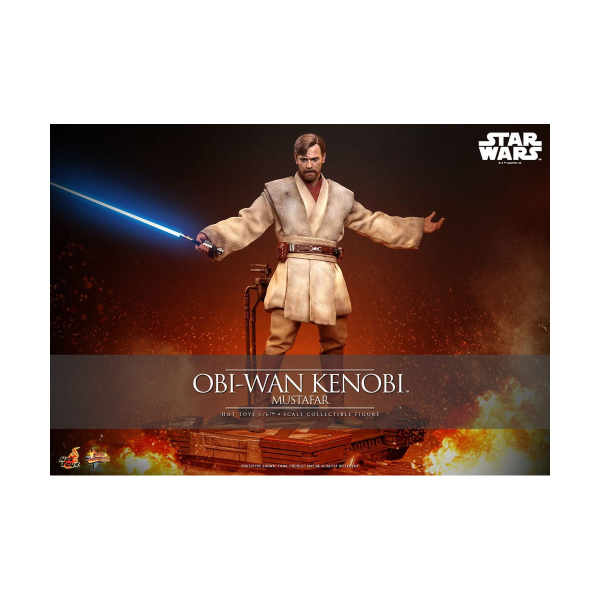 Hot toys Star Wars: Obi-Wan Kenobi (Mustafar) 1/6 - Episode III: Revenge of the Sith