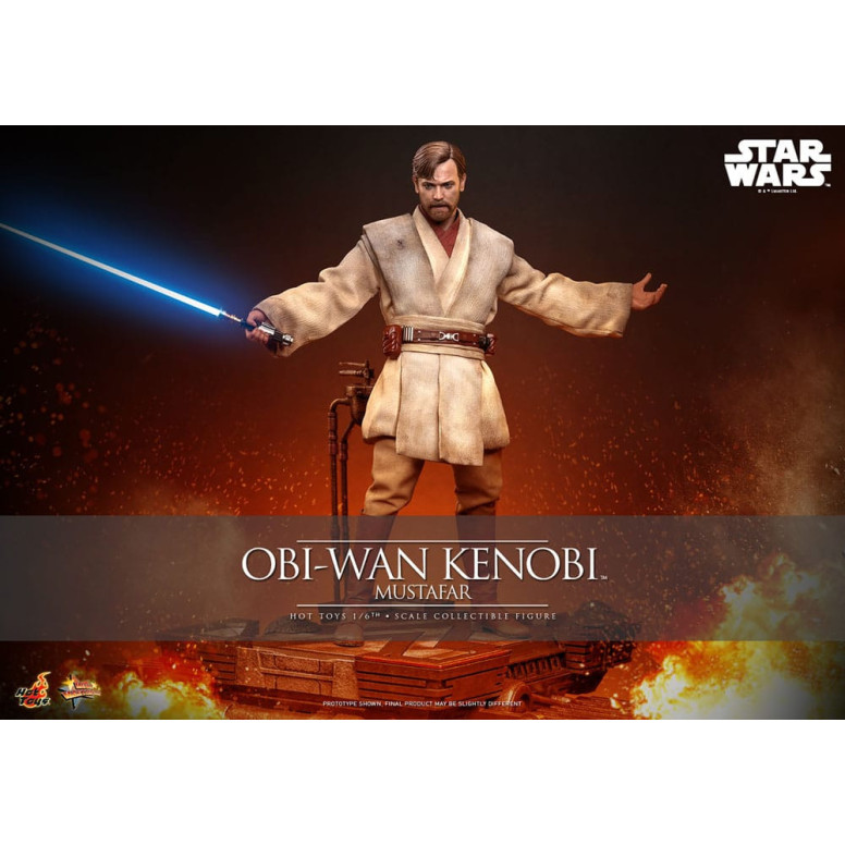 Hot toys Star Wars: Obi-Wan Kenobi (Mustafar) 1/6 - Episode III: Revenge of the Sith