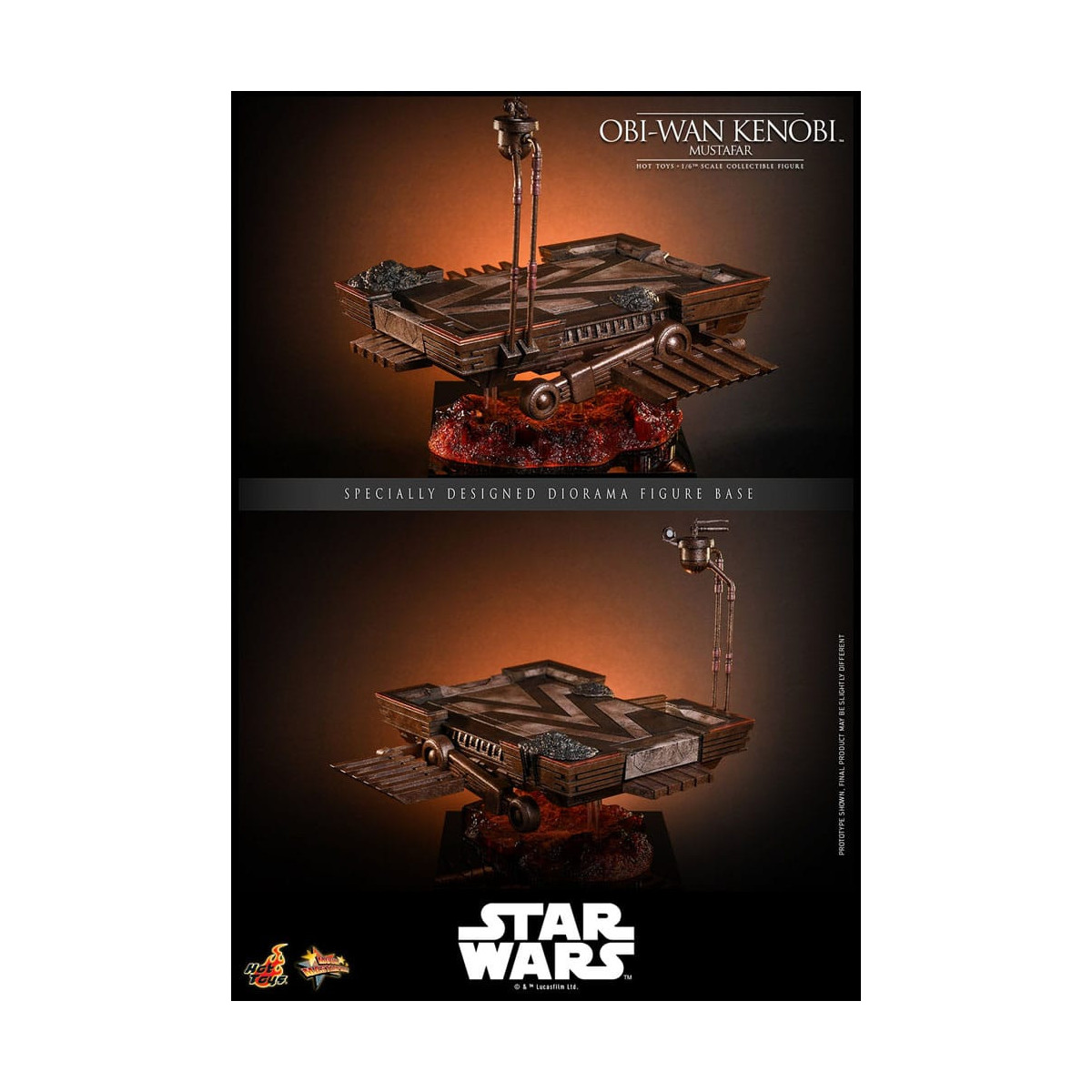 Hot toys Star Wars: Obi-Wan Kenobi (Mustafar) 1/6 - Episode III: Revenge of the Sith