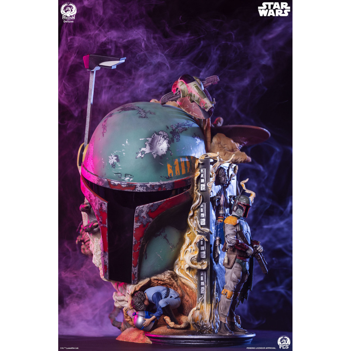 PCS Star Wars - Boba Fett Fine Art Bust Deluxe