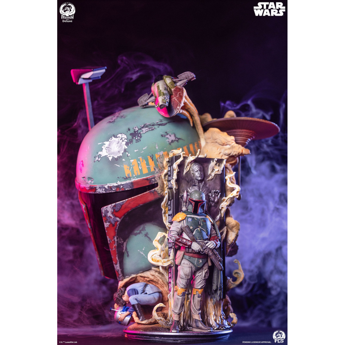 PCS Star Wars - Boba Fett Fine Art Bust Deluxe