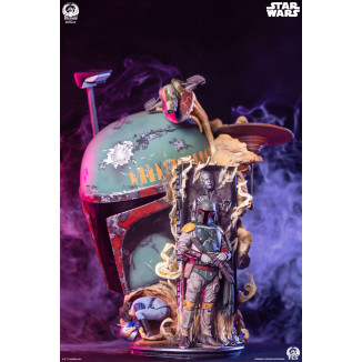 PCS Star Wars - Boba Fett Fine Art Bust Deluxe