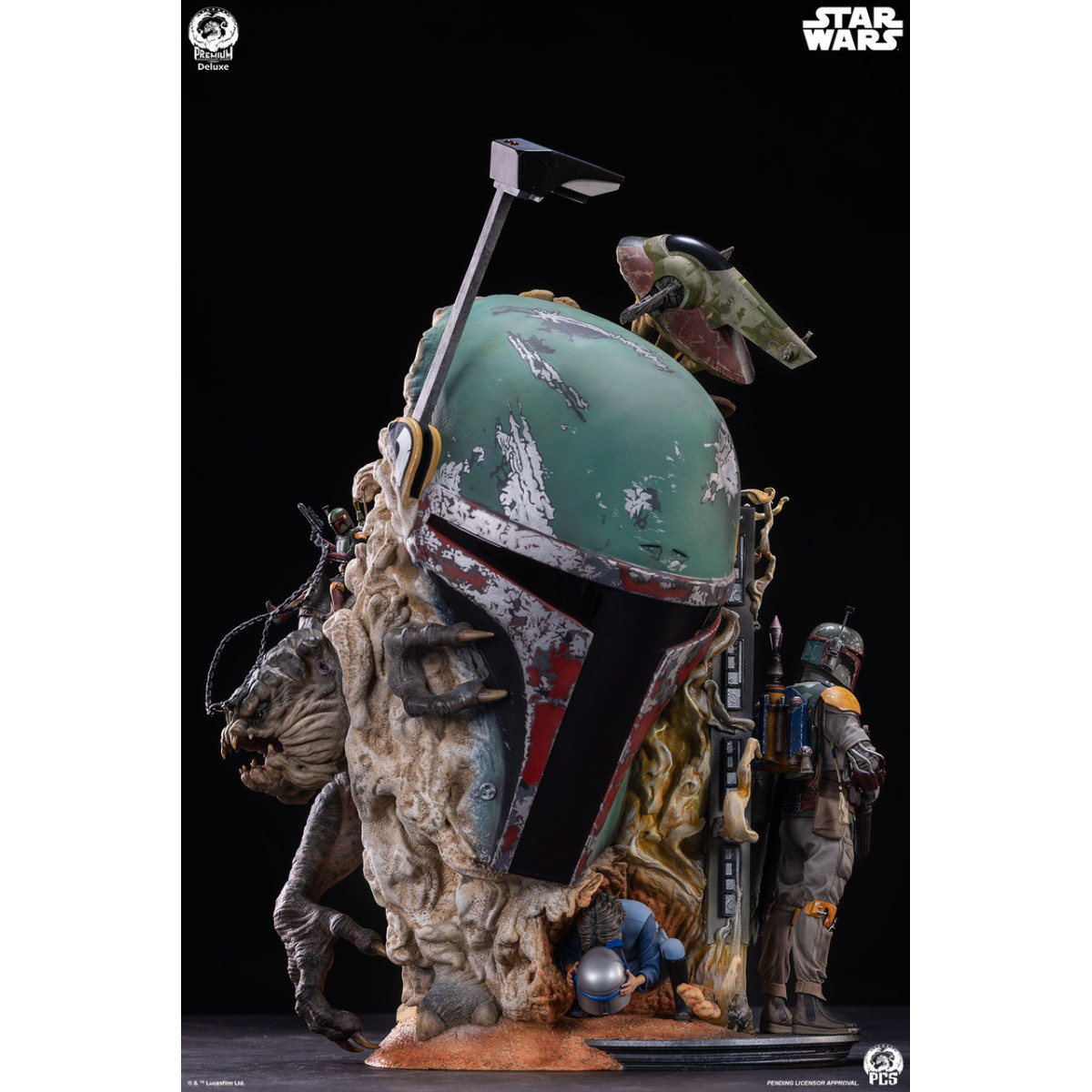 PCS Star Wars - Boba Fett Fine Art Bust Deluxe