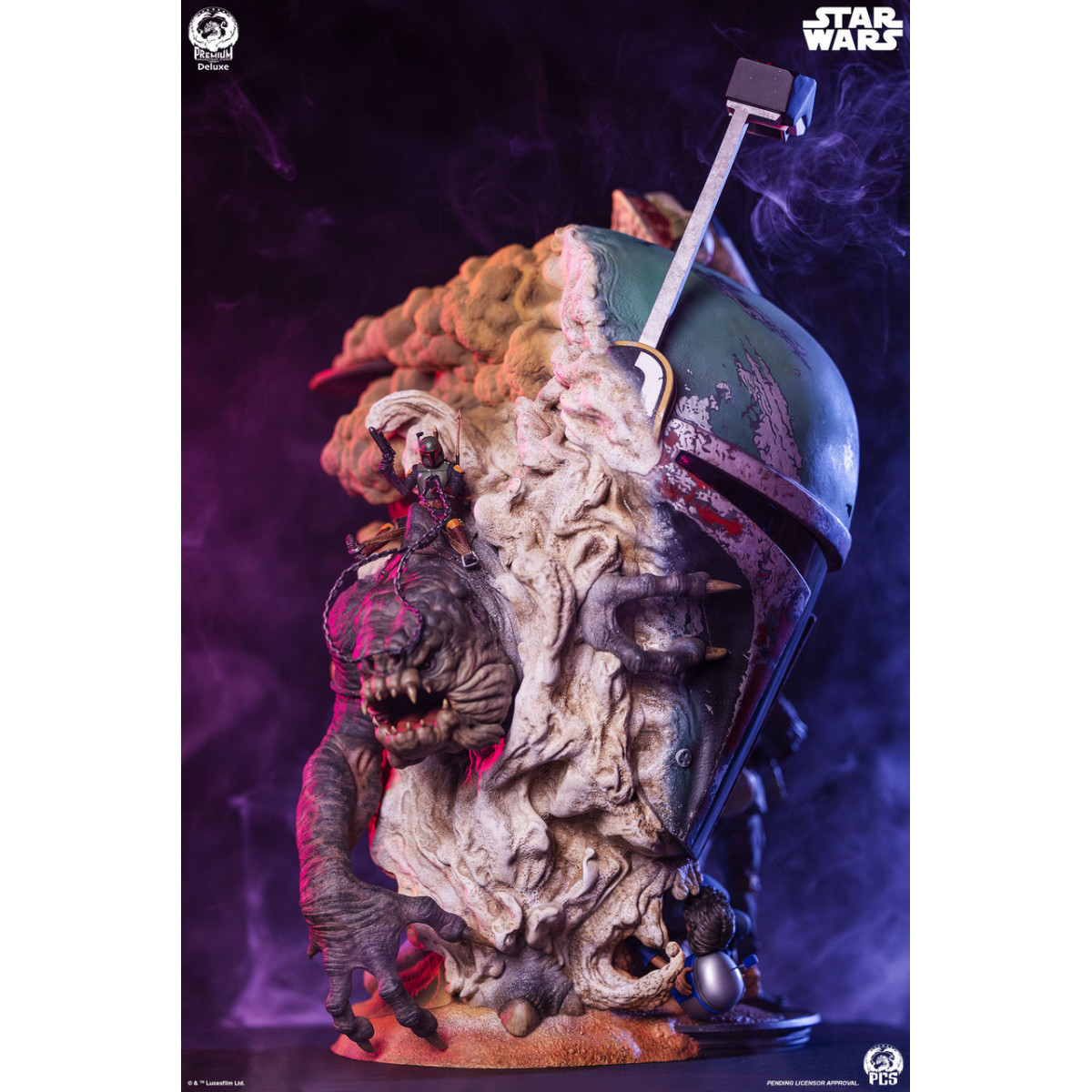 PCS Star Wars - Boba Fett Fine Art Bust Deluxe