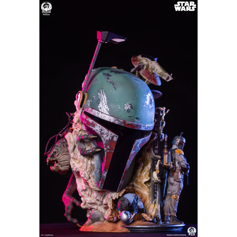 PCS Star Wars - Boba Fett Fine Art Bust Deluxe
