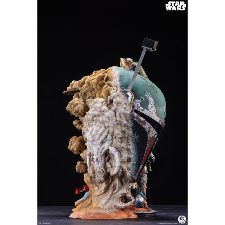 PCS Star Wars - Boba Fett Fine Art Bust Deluxe
