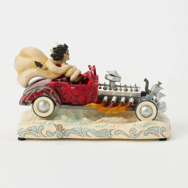 Enesco - 101 Dalmatians - Cruella d'Enfer Musical Carriage - Disney Tradition by Jim Shore