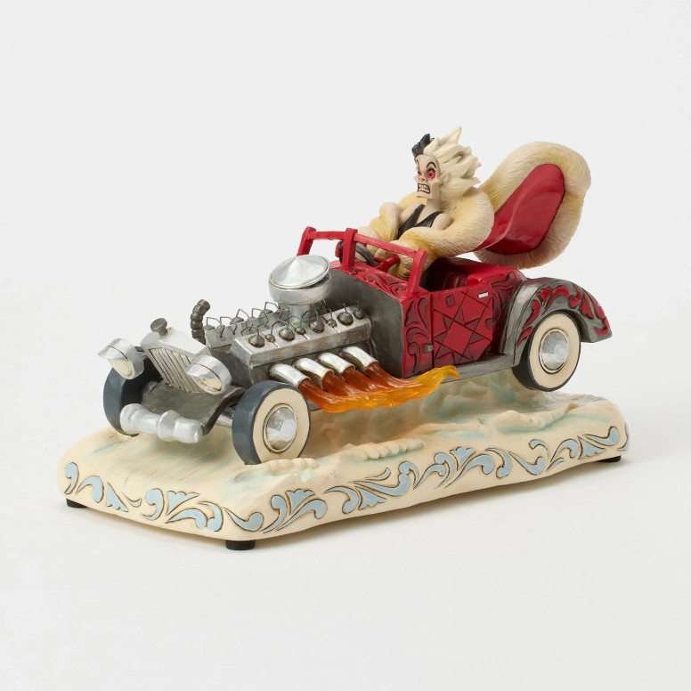 Enesco - 101 Dalmatians - Cruella d'Enfer Musical Carriage - Disney Tradition by Jim Shore