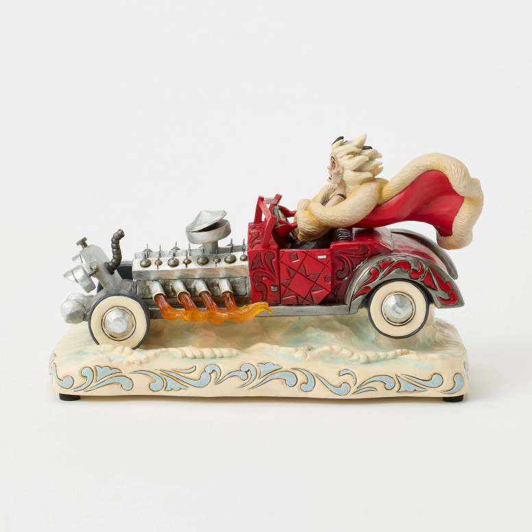 Enesco - 101 Dalmatians - Cruella d'Enfer Musical Carriage - Disney Tradition by Jim Shore