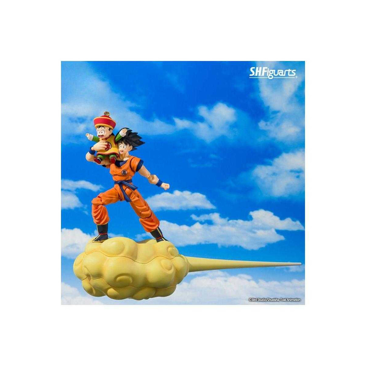Tamashii Nations - Dragon Ball Z - Son Goku & Son Gohan Kid & Kinto-un Regular version - SHF SHFiguarts