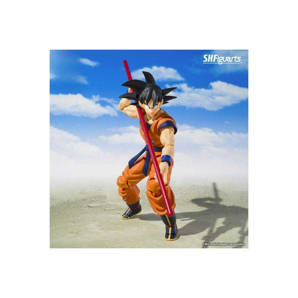 Tamashii Nations - Dragon Ball Z - Son Goku & Son Gohan Kid & Kinto-un Regular version - SHF SHFiguarts