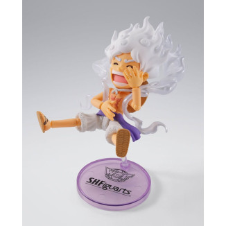 Tamashii Bandai One Piece - Monkey.D.Luffy Gear 5 - World Collectable Figure × S.H.Figuarts