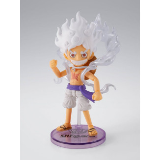 Tamashii Bandai One Piece - Monkey.D.Luffy Gear 5 - World Collectable Figure × S.H.Figuarts