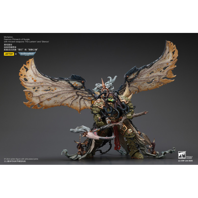 Joytoy - Warhammer - World Eaters - Angron Daemon Primarch of Khorne 1/18 - Warhammer 40000 Figurine