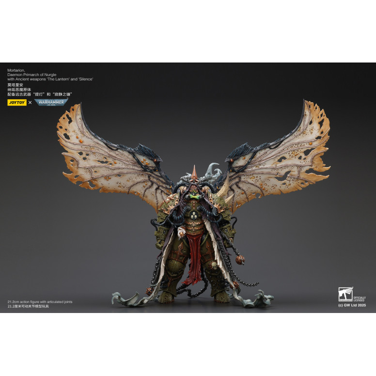 Joytoy - Warhammer - World Eaters - Angron Daemon Primarch of Khorne 1/18 - Warhammer 40000 Figurine