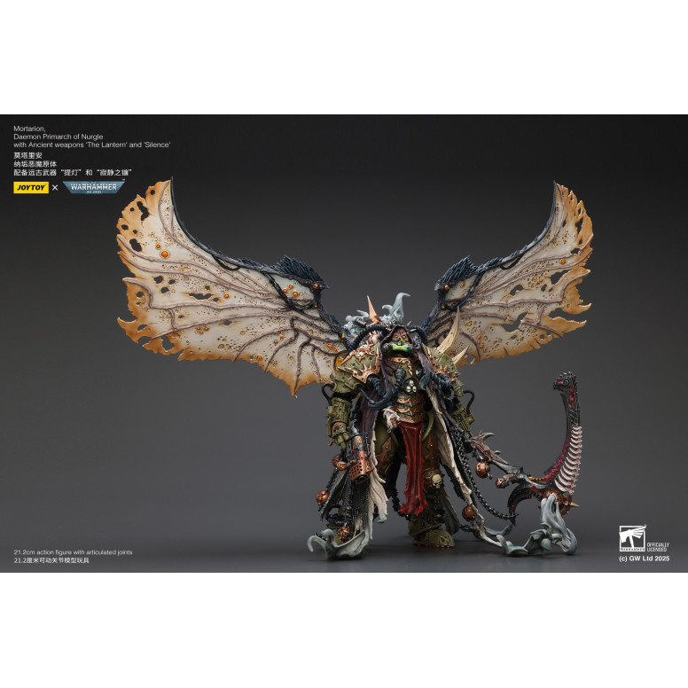 Joytoy - Warhammer - World Eaters - Angron Daemon Primarch of Khorne 1/18 - Warhammer 40000 Figurine