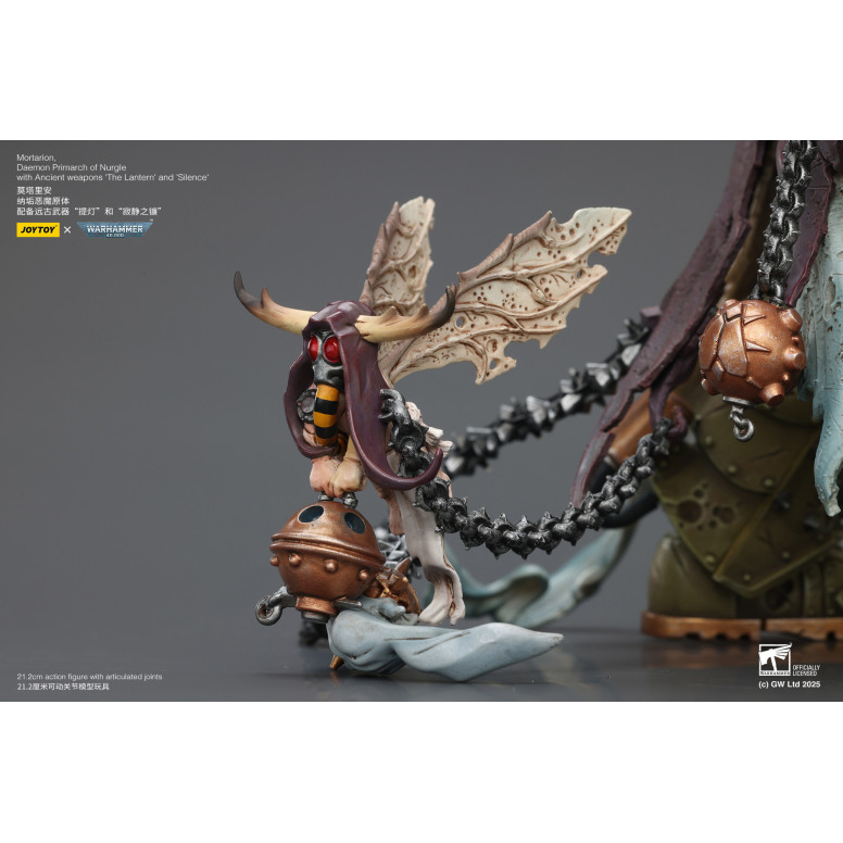 Joytoy - Warhammer - World Eaters - Angron Daemon Primarch of Khorne 1/18 - Warhammer 40000 Figurine