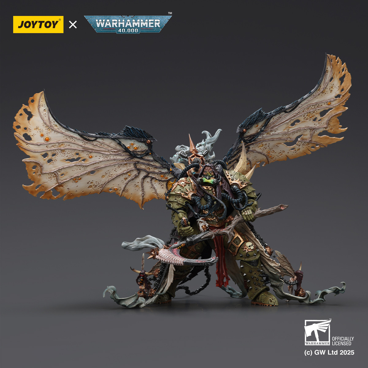 Joytoy - Warhammer - World Eaters - Angron Daemon Primarch of Khorne 1/18 - Warhammer 40000 Figurine