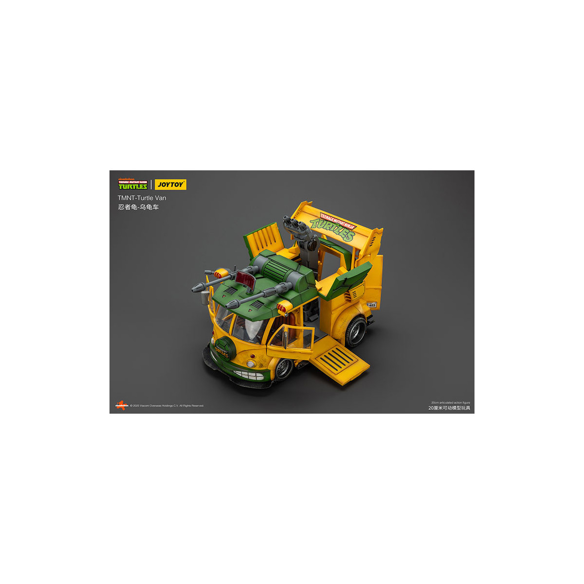 JoyToy TMNT - Turtle Van - Teenage Mutant Ninja Turtles 1/18