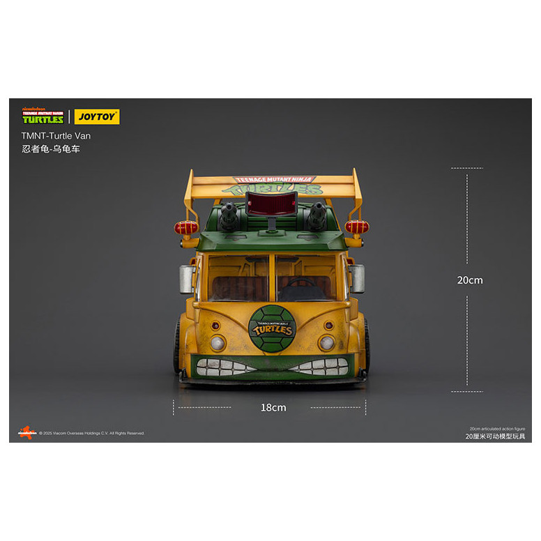 JoyToy TMNT - Turtle Van - Teenage Mutant Ninja Turtles 1/18