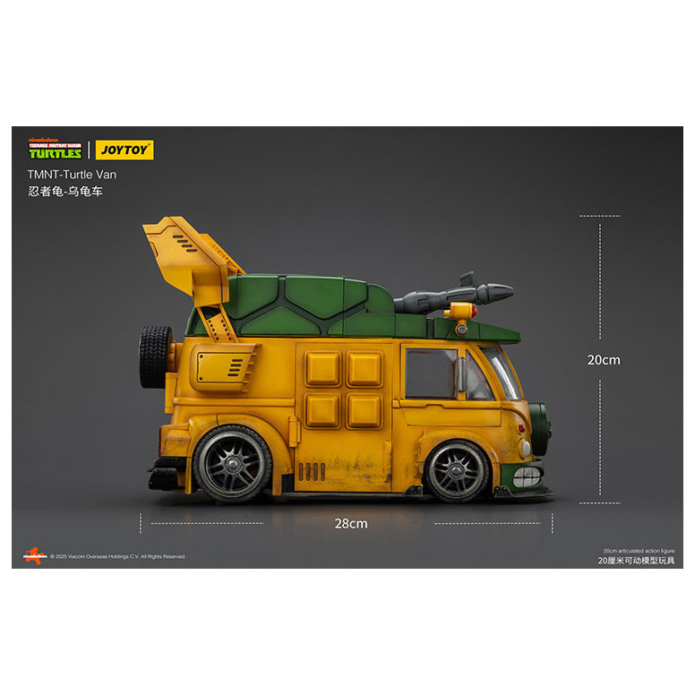 JoyToy TMNT - Turtle Van - Teenage Mutant Ninja Turtles 1/18
