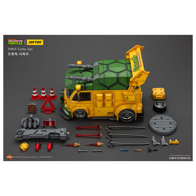 JoyToy TMNT - Turtle Van - Teenage Mutant Ninja Turtles 1/18