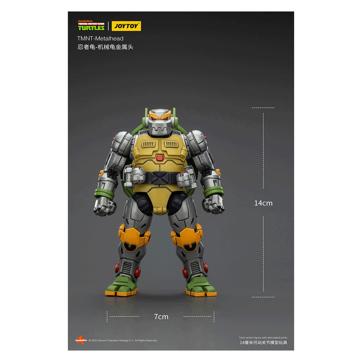 JoyToy TMNT - Metalhead - Teenage Mutant Ninja Turtles 1/18