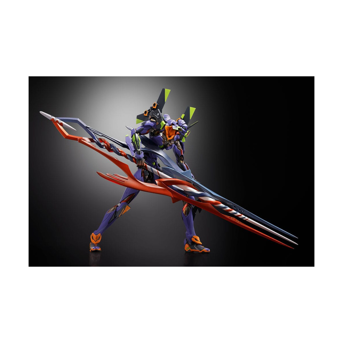Tamashii Nations - EVA-01 Test Type 30th with the Spear of Gaius - Metal Build - Evangelion