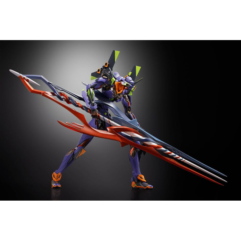 Tamashii Nations - EVA-01 Test Type 30th with the Spear of Gaius - Metal Build - Evangelion