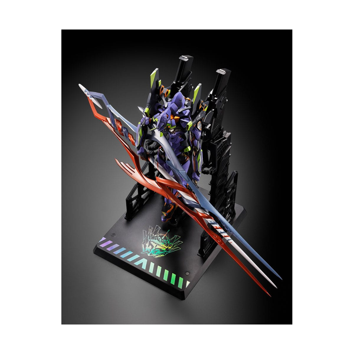 Tamashii Nations - EVA-01 Test Type 30th with the Spear of Gaius - Metal Build - Evangelion