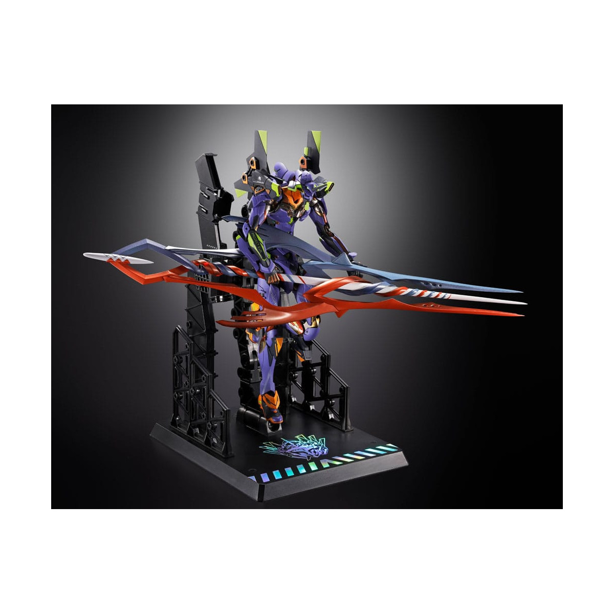 Tamashii Nations - EVA-01 Test Type 30th with the Spear of Gaius - Metal Build - Evangelion