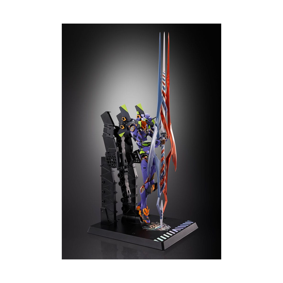 Tamashii Nations - EVA-01 Test Type 30th with the Spear of Gaius - Metal Build - Evangelion
