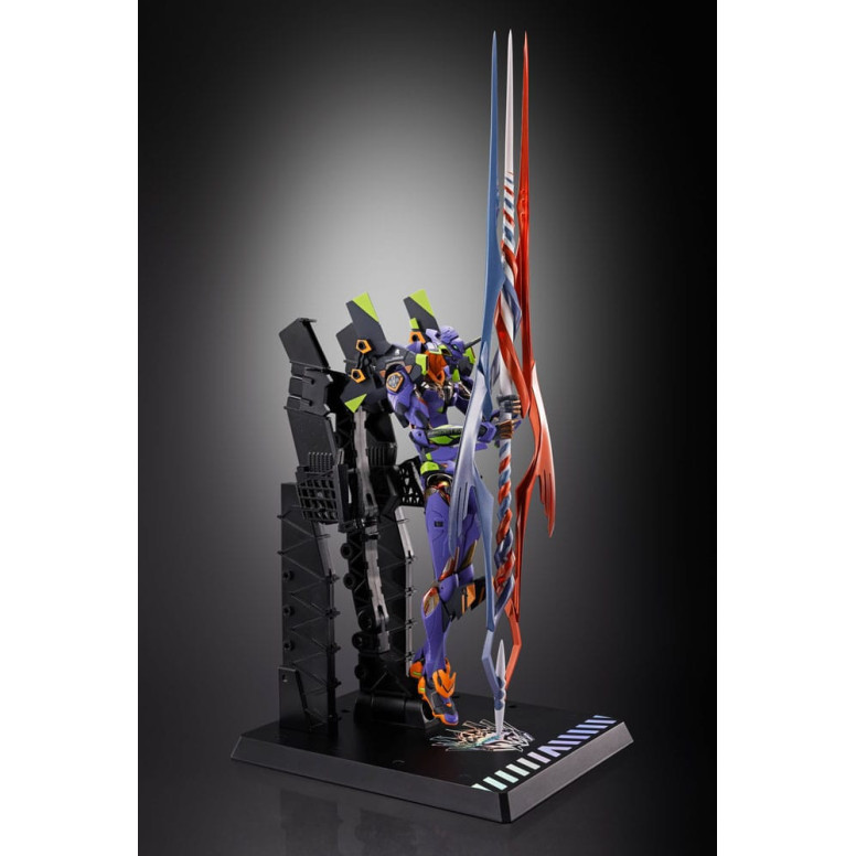 Tamashii Nations - EVA-01 Test Type 30th with the Spear of Gaius - Metal Build - Evangelion