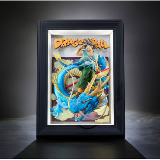 Tamashii Nations Dragon Ball Z - Tamashii Art 3D Relief Picture Son Goku &amp Dragon