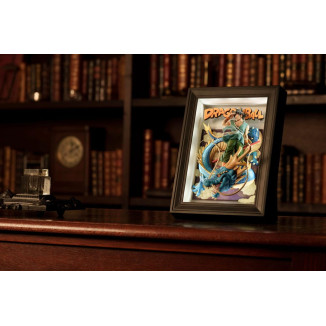 Tamashii Nations Dragon Ball Z - Tamashii Art 3D Relief Picture Son Goku &amp Dragon