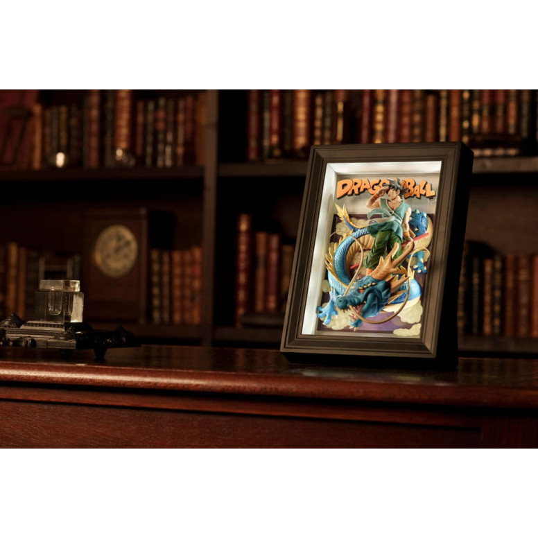 Tamashii Nations Dragon Ball Z - Tamashii Art 3D Relief Picture Son Goku &amp Dragon