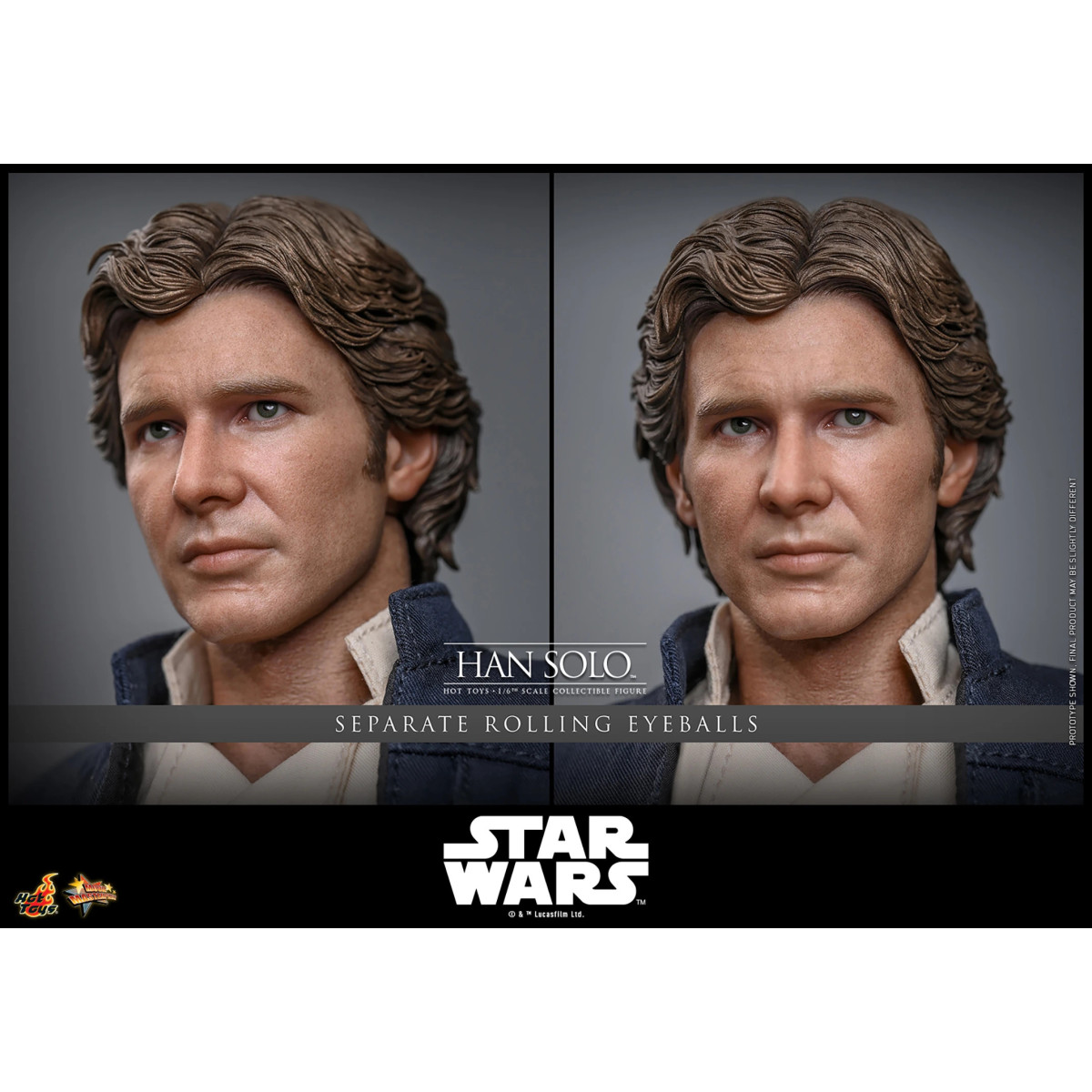 Hot Toys Star Wars The Empire Strikes Back - Han Solo Movie Masterpiece 1/6