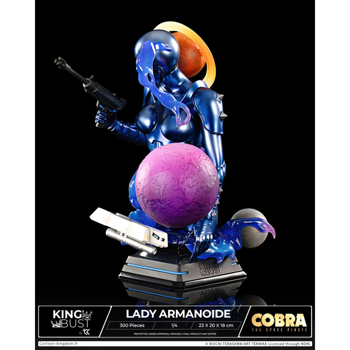 Cartoon Kingdom - King Bust Lady Armanoid 1/4 - COBRA - Limited Edition